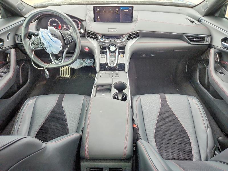 2024 Acura Tlx VIN 19UUB6F54RA001758 COPART salvage auction — FRONT END, Il - Salvage Certificate, sold $12,900 on 2026-09-01 (photo 8)