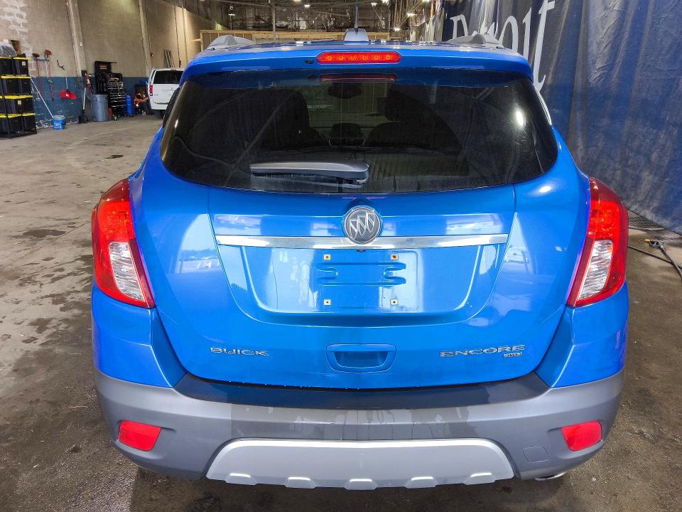 2015 Buick Encore VIN KL4CJFSBXFB060726 COPART salvage auction — MINOR DENT/SCRATCHES, Wv - Certificate Of Title, sold $325 on 2026-07-16 (photo 6)