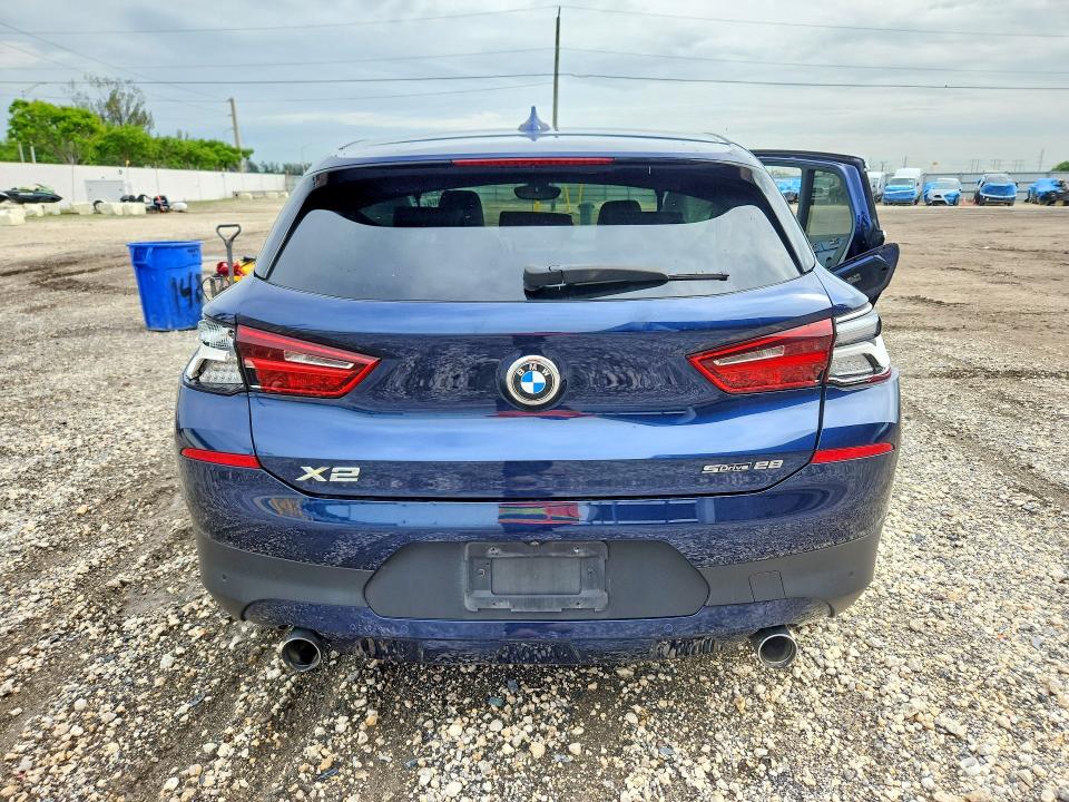 2020 BMW X2 VIN WBXYH9C02L5P54880 COPART salvage auction — SIDE, Fl - Certificate Of Destruction, sold $2,850 on 2026-07-15 (photo 6)