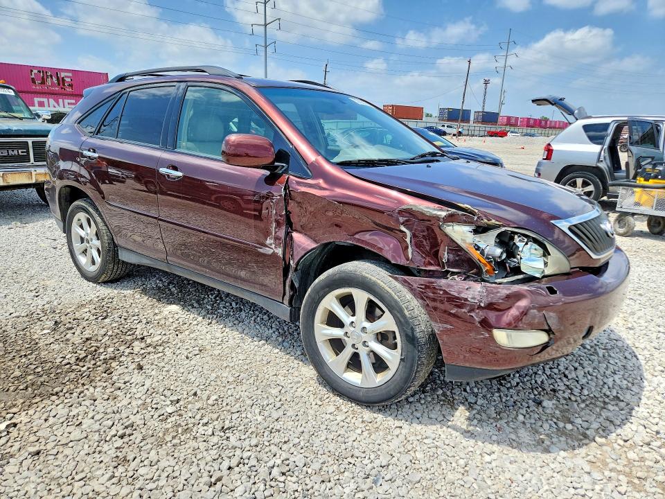 2009 Lexus Rx 350 VIN JTJHK31U692858829 COPART salvage auction — FRONT END, Oh - Cert Of Title-Salvage, sold $1,600 on 2026-07-31 (photo 4)
