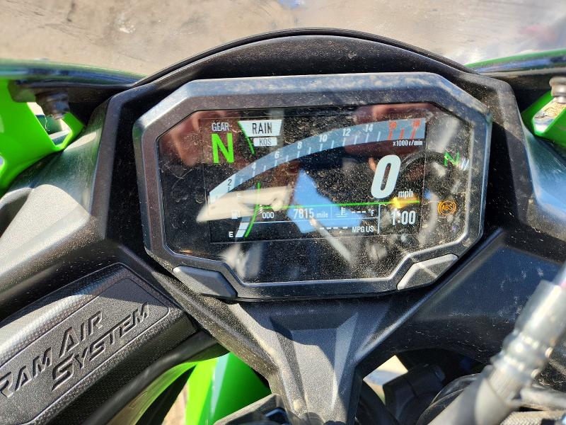 2024 Kawasaki VIN ML5ZXCS12RDA28170 COPART salvage auction — REAR END, Il - Salvage Certificate, sold $3,350 on 2026-07-14 (photo 7)