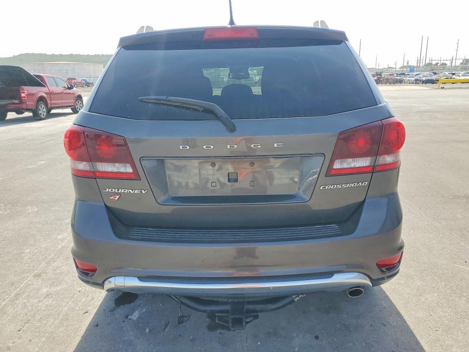 2018 Dodge Journey VIN 3C4PDDGG9JT197204 COPART salvage auction — HAIL, Ok - Cert Of Title-Salvage, sold $2,550 on 2026-07-31 (photo 6)