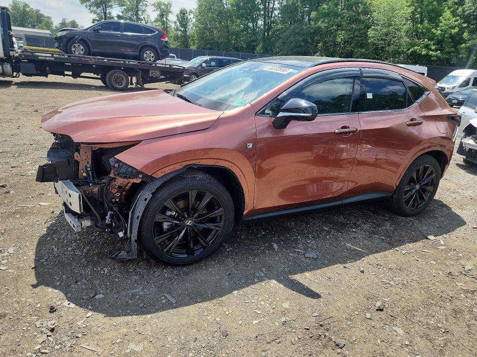 2025 Lexus VIN JTJKKCFZ2S2043253 COPART salvage auction — FRONT END, Md - Cert Of Salvage > 75% Damage, sold $23,200 on 2026-07-17 (photo 1)