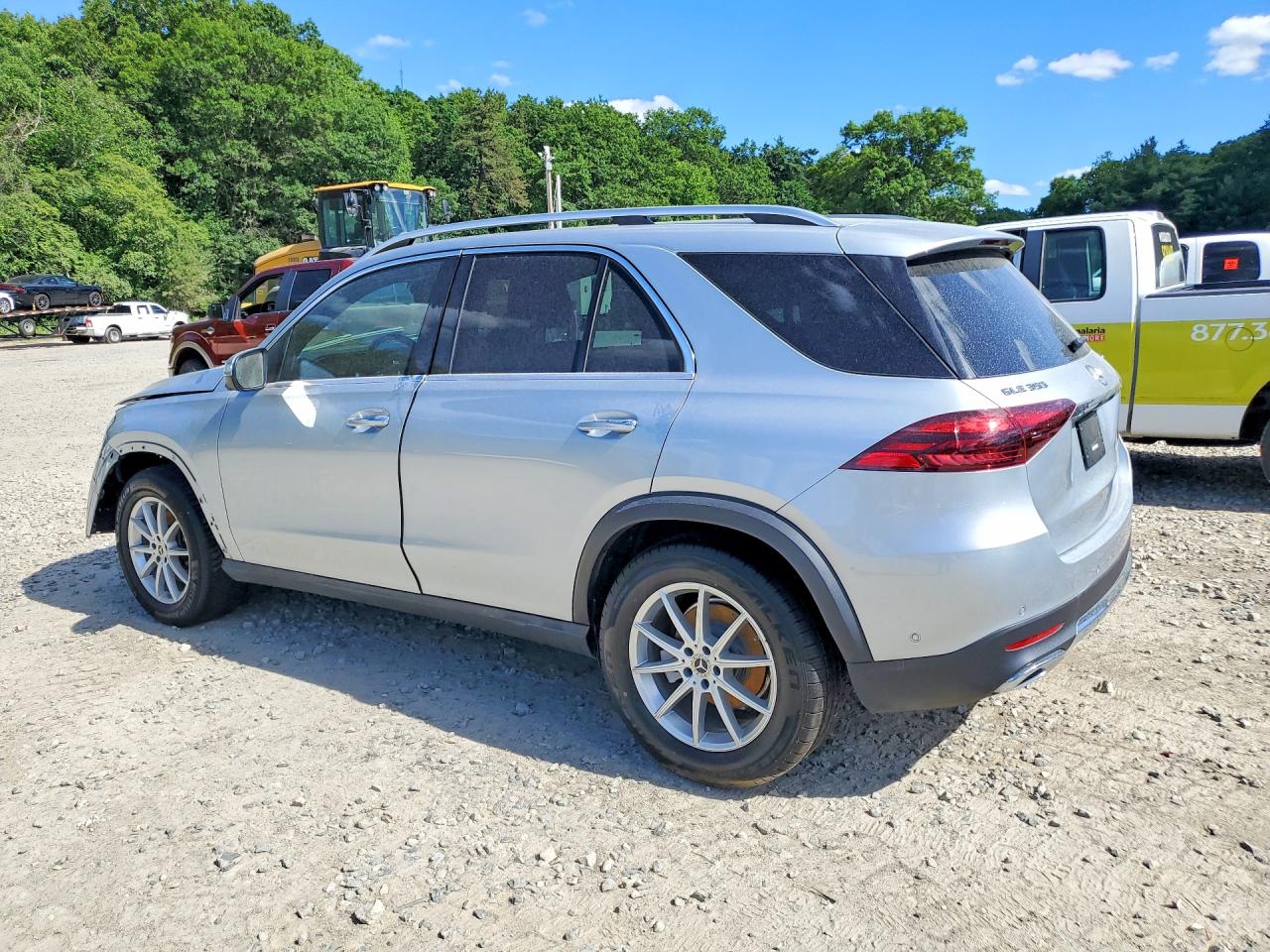 2025 Mercedes-Benz GLE-Class VIN 4JGFB4FB4SB467400 COPART salvage auction — Front End, NJ - CERTIFICATE OF TITLE, sold $30,750 on 2026-07-01 (photo 2)