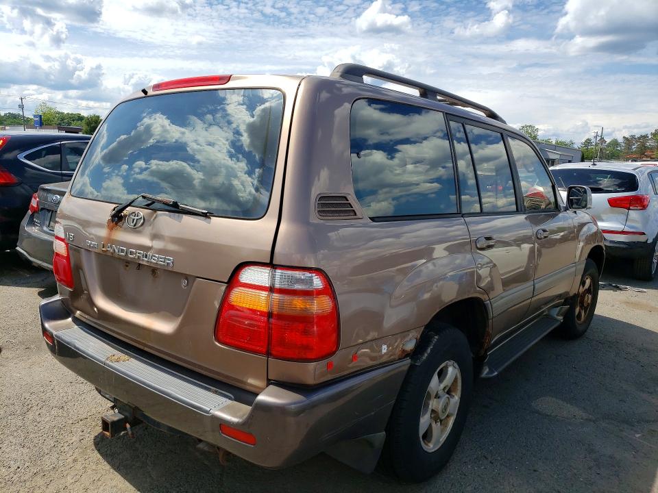 2000 Toyota Land cruiser VIN JT3HT05J9Y0097047 COPART salvage auction — SIDE, Ct - Certificate Of Title, sold $975 on 2026-07-07 (photo 3)