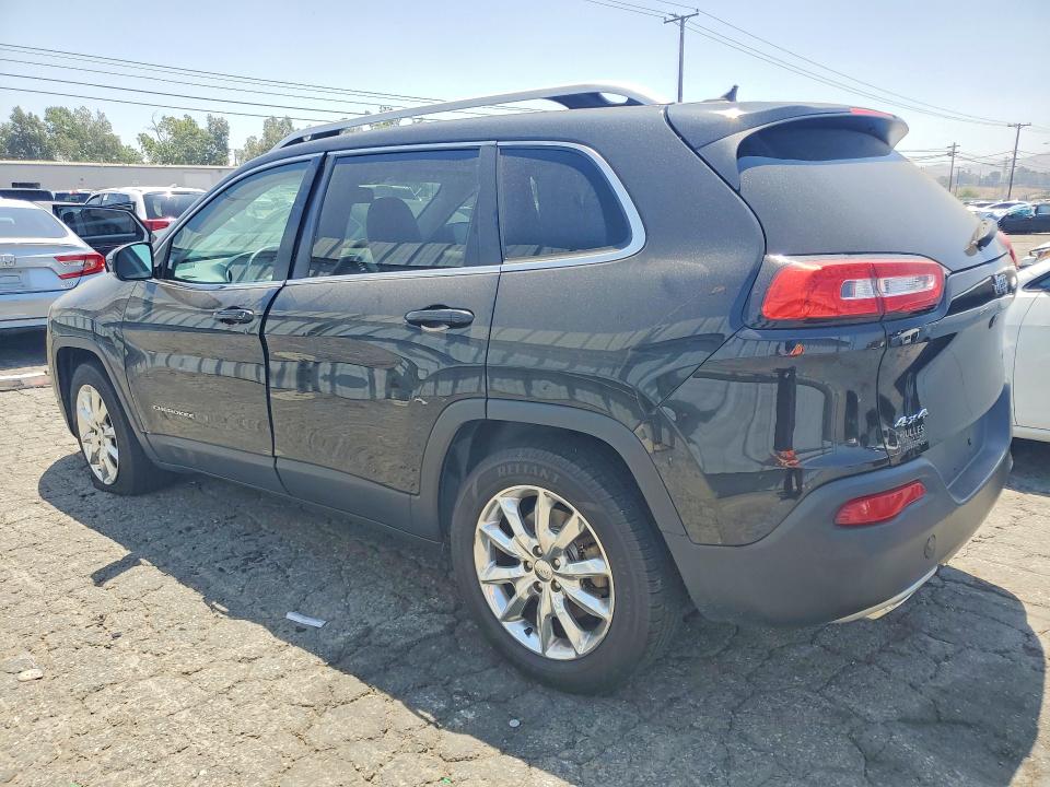 2015 Jeep Cherokee VIN 1C4PJMDS2FW699099 COPART salvage auction — FRONT END, Ca - Salvage Certificate, sold $1,200 on 2026-07-02 (photo 2)