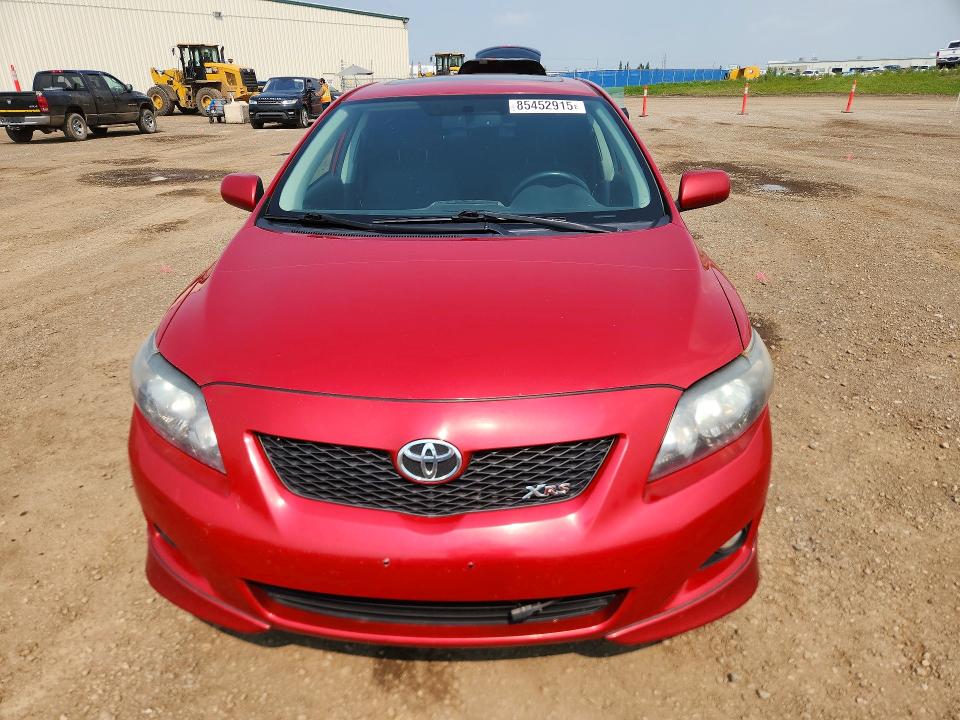 2009 Toyota Corolla VIN 2T1BE40EX9C022460 COPART salvage auction — SIDE, Ab - Bos - Salvage, sold $2,800 on 2026-08-04 (photo 5)