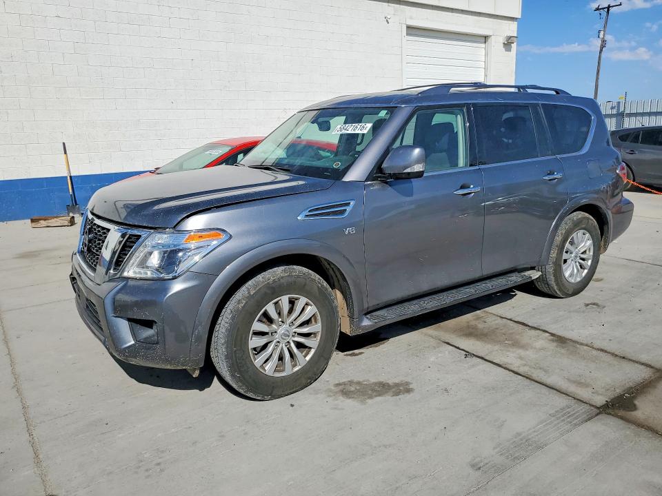 2019 Nissan VIN JN8AY2NC3K9586885 COPART salvage auction — FRONT END, Ut - Salvage Certificate, sold $6,000 on 2026-07-06 (photo 1)