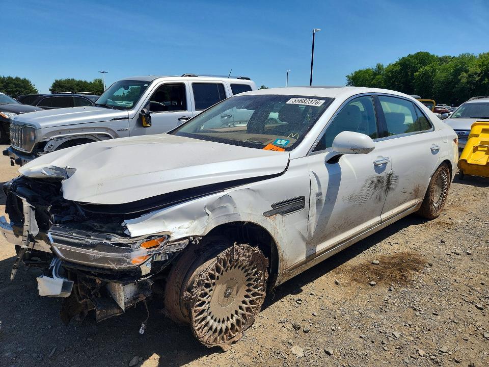 2020 Genesis G90 VIN KMTF54PH8LU078197 COPART salvage auction — FRONT END, NH - CERT OF TITLE-SALVAGE, sold $475 on 2026-07-30 (photo 1)