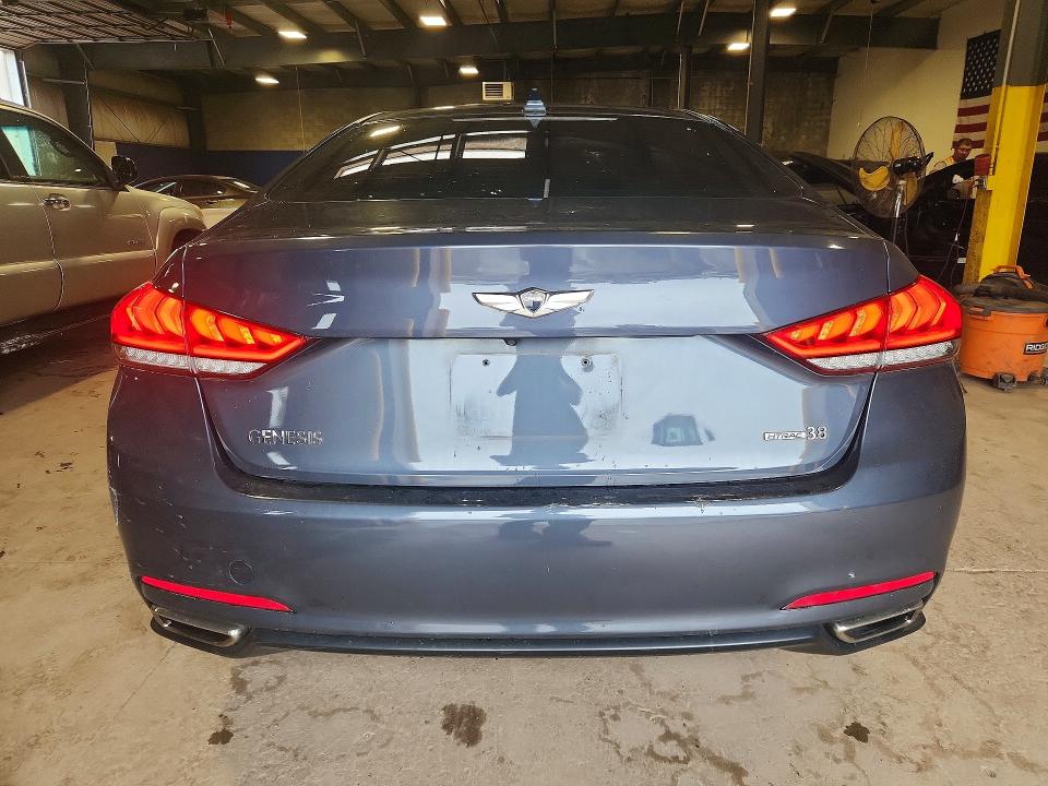 2015 Hyundai VIN KMHGN4JE8FU024576 COPART salvage auction — SIDE, Pa - Cert Of Salvage-W=Flood Veh, sold $30 on 2026-07-27 (photo 6)