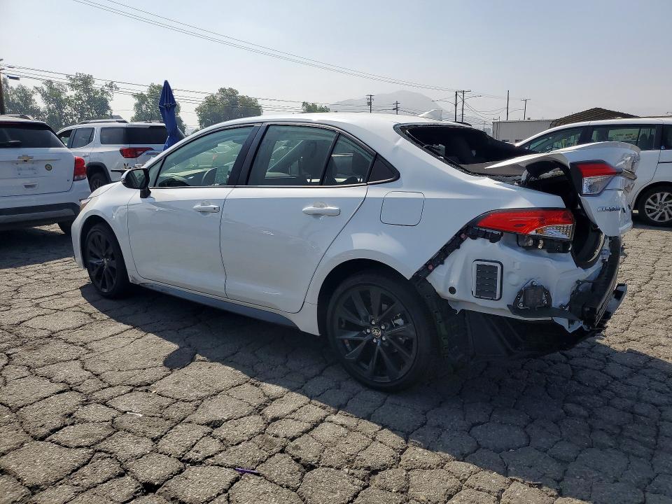 2026 Toyota Corolla VIN JTDBCMFEXT3135418 COPART salvage auction — REAR END, Ca - Salvage Certificate, sold $4,550 on 2026-07-16 (photo 2)