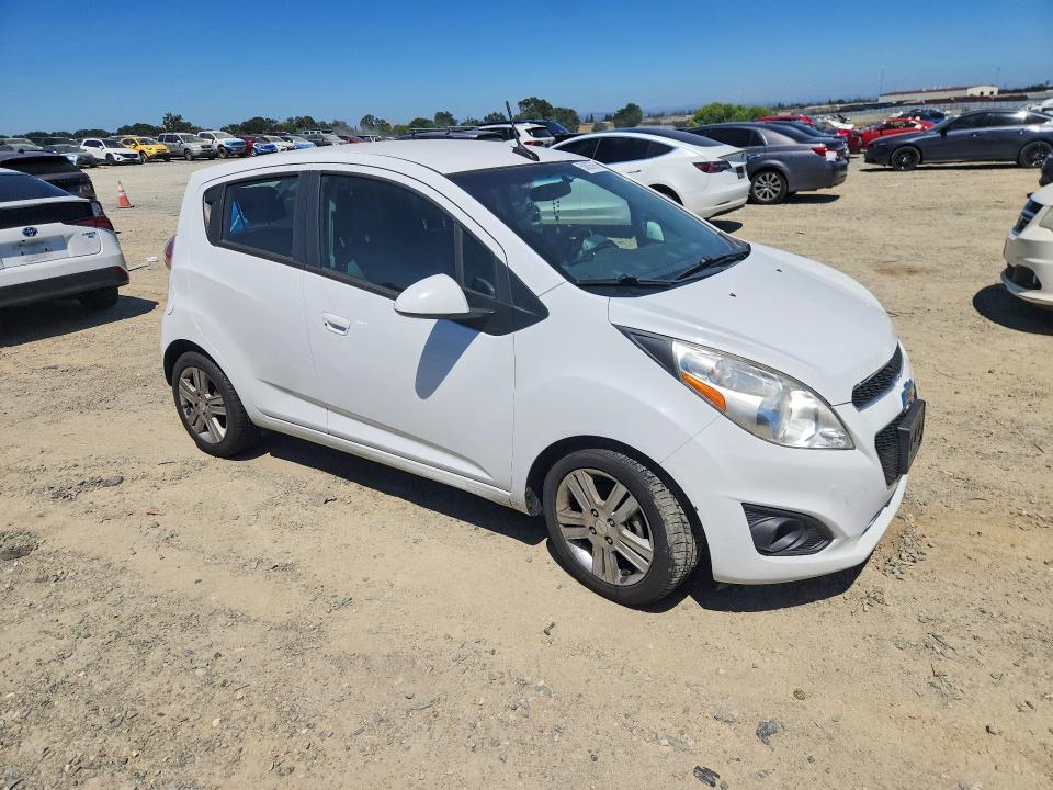 2014 Chevrolet Spark VIN KL8CD6S99EC534306 COPART salvage auction — FRONT END, CA - SALVAGE CERTIFICATE, sold $875 on 2026-07-02 (photo 4)