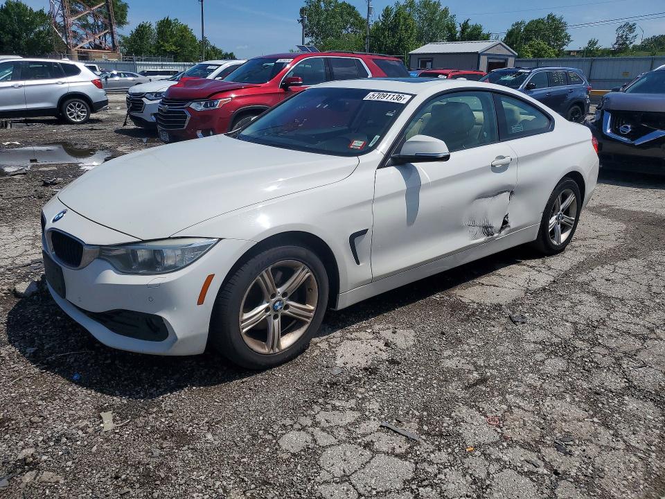 2015 BMW VIN WBA3N9C5XFK246803 COPART salvage auction — SIDE, IN - CERT OF TITLE-SALVAGE TITLE, sold $1,950 on 2026-07-27 (photo 1)