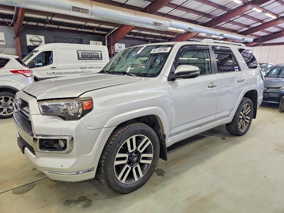 2014 Toyota 4runner VIN JTEBU5JR5E5153888 COPART salvage auction — FRONT END, NH - CERTIFICATE OF TITLE, sold $11,800 on 2026-07-02 (photo 1)