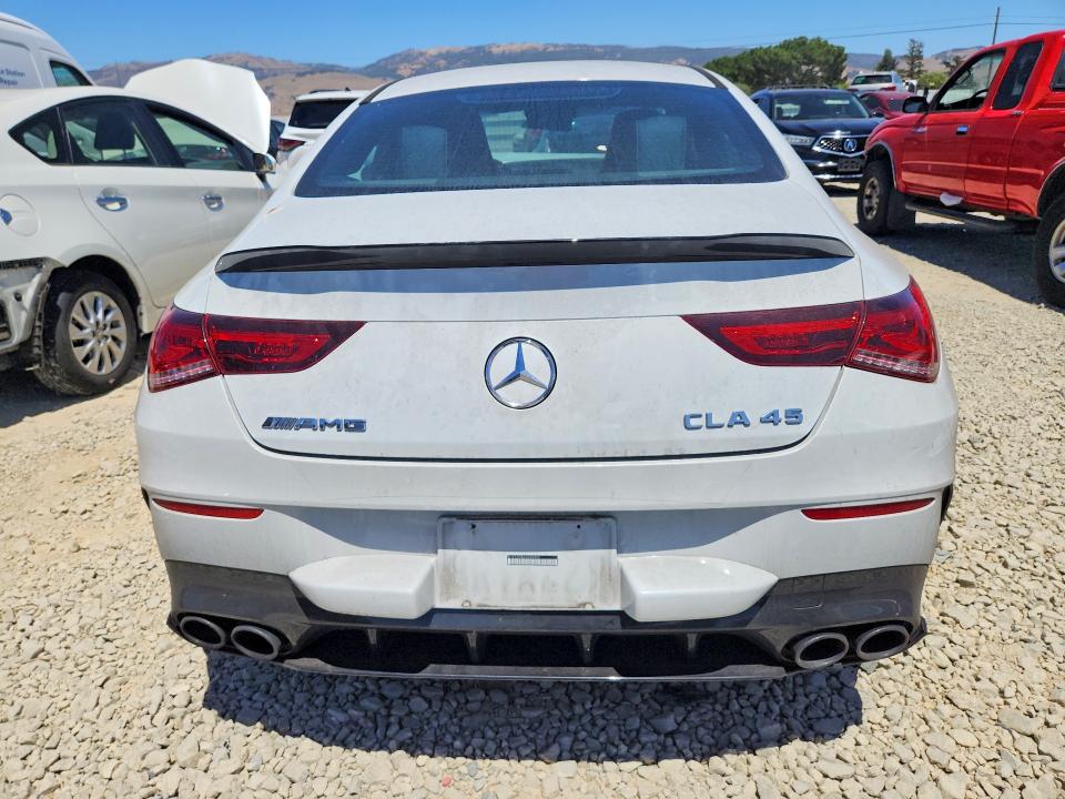 2020 Mercedes-benz Cla-klasse amg VIN W1K5J5DB4LN082890 COPART salvage auction — FRONT END, Ca - Salvage Certificate, sold $13,600 on 2026-07-09 (photo 6)