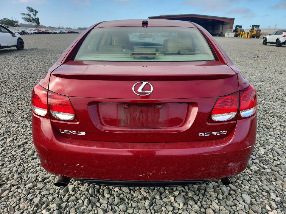 2007 Lexus Gs VIN JTHBE96S170010617 COPART salvage auction — FRONT END, Ca - Salvage Certificate, sold $325 on 2026-07-16 (photo 6)
