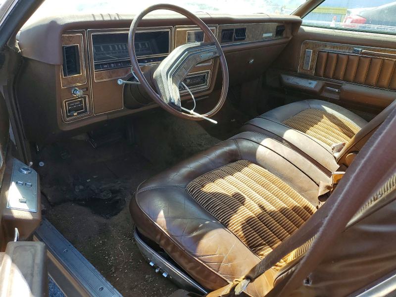 1977 Mercury Grand marquis VIN 0000007Z61S622196 COPART salvage auction — FRONT END, Ca - Dis/Dlr/Exp Only Clean Title, sold $1,350 on 2026-07-08 (photo 8)
