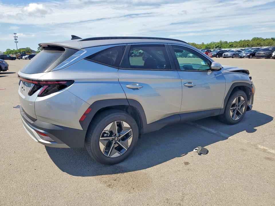 2025 Hyundai Tucson VIN 5NMJCCDE7SH448872 COPART salvage auction — FRONT END, Ny - Mv-907A Salvage Certificate, sold $9,300 on 2026-07-29 (photo 3)