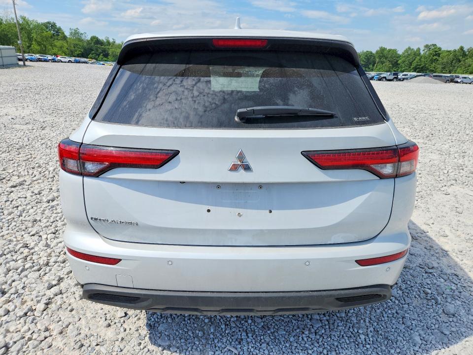 2022 Mitsubishi Outlander VIN JA4J4TA88NZ032528 COPART salvage auction — FRONT END, Oh - Cert Of Title-Salvage, sold $100 on 2026-07-21 (photo 6)