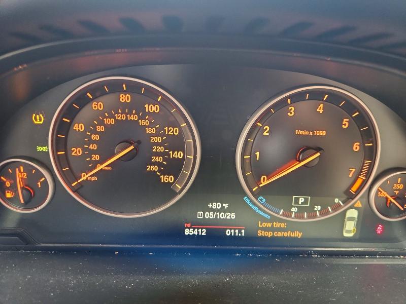 2016 BMW 5 series VIN WBA5A5C56GD525779 COPART salvage auction — FRONT END, LA - CERTIFICATE OF TITLE, sold $20 on 2026-07-28 (photo 9)
