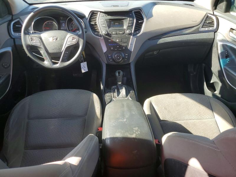 2016 Hyundai Santa fe VIN KM8SM4HF5GU143683 COPART salvage auction — REAR END, Ca - Dis/Dlr/Exp Only Clean Title (P), sold $1,500 on 2026-07-09 (photo 8)