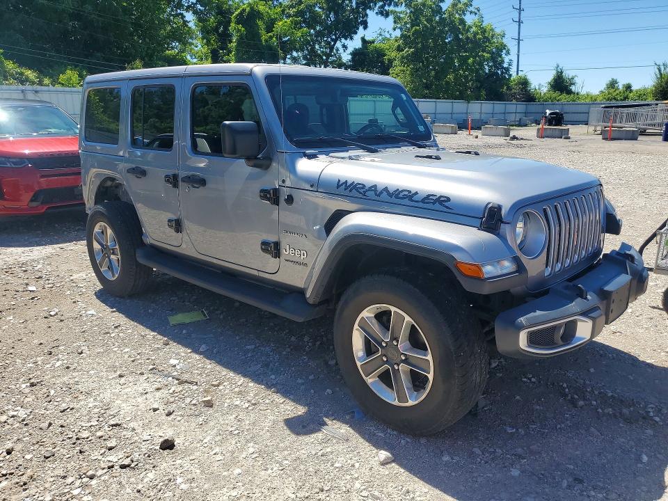 2021 Jeep Wrangler / VIN 1C4HJXEN5MW544896 COPART salvage auction — REAR END, Mo - Salvage Certificate Of Title, sold $12,900 on 2026-07-31 (photo 4)