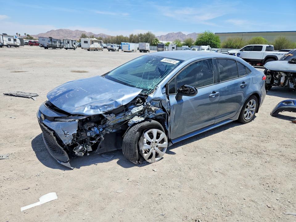 2021 Toyota Corolla VIN 5YFEPMAEXMP216503 COPART salvage auction — FRONT END, Nv - Salvage Title, sold $2,600 on 2026-07-30 (photo 1)