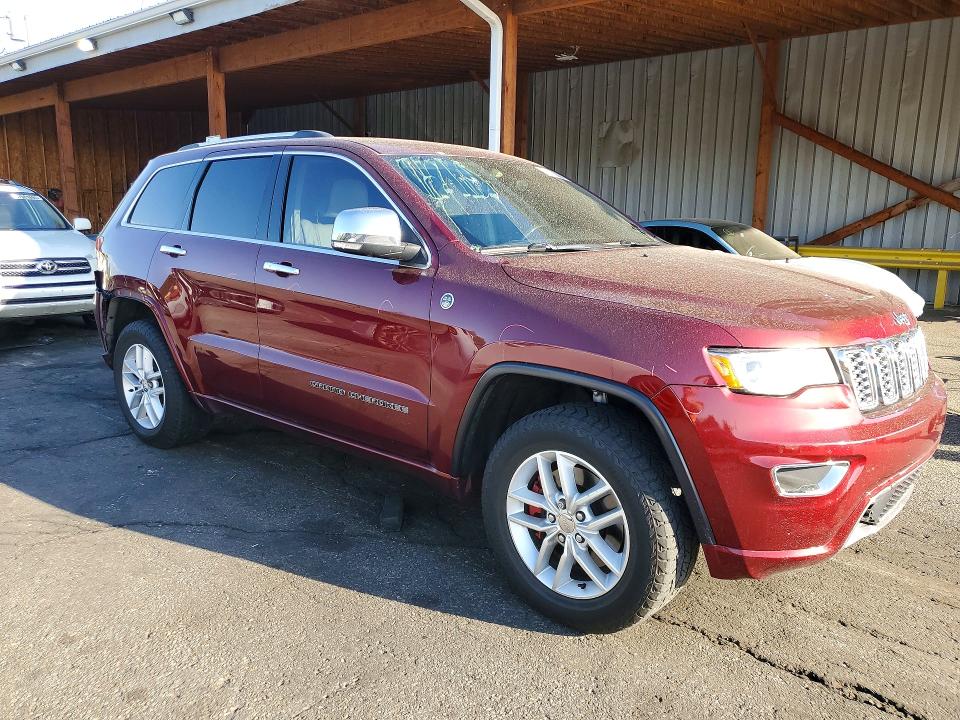 2017 Jeep Grand cherokee VIN 1C4RJFCT5HC678380 COPART salvage auction — REAR END, Co - Salvage Title, sold $7,500 on 2026-09-10 (photo 4)