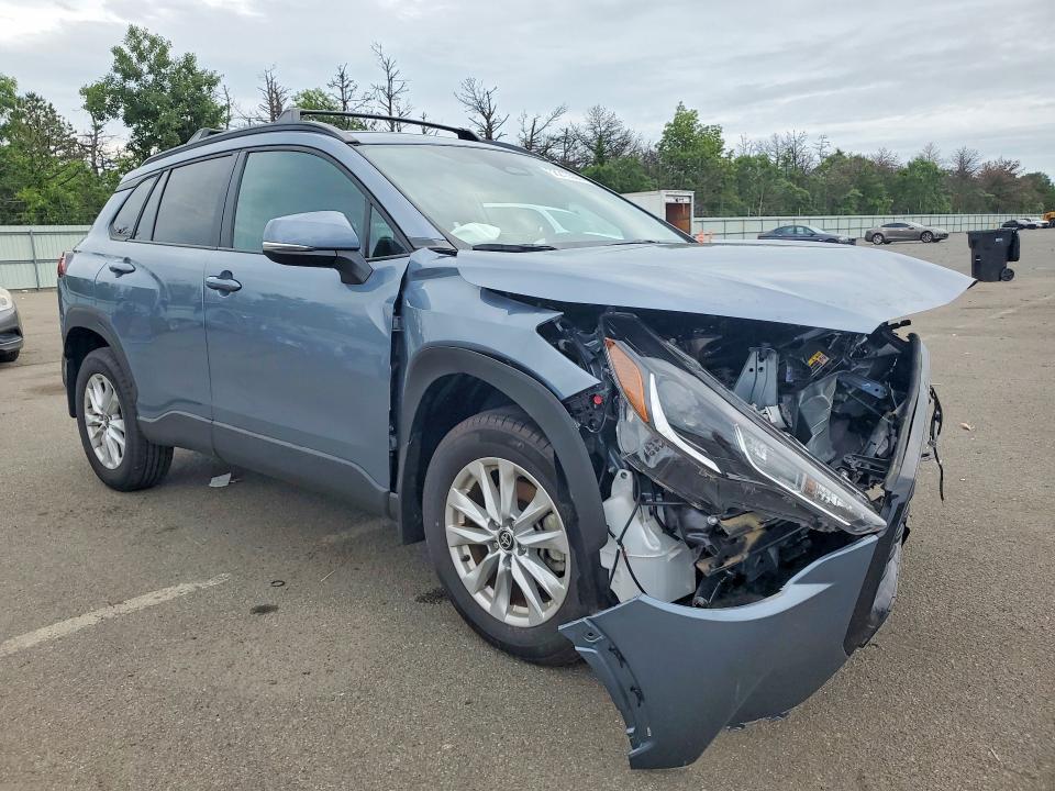 2024 Toyota Corolla cross VIN 7MUCAABG8RV115648 COPART salvage auction — FRONT END, Ny - Mv-907A Salvage Certificate, sold $4,850 on 2026-07-15 (photo 4)
