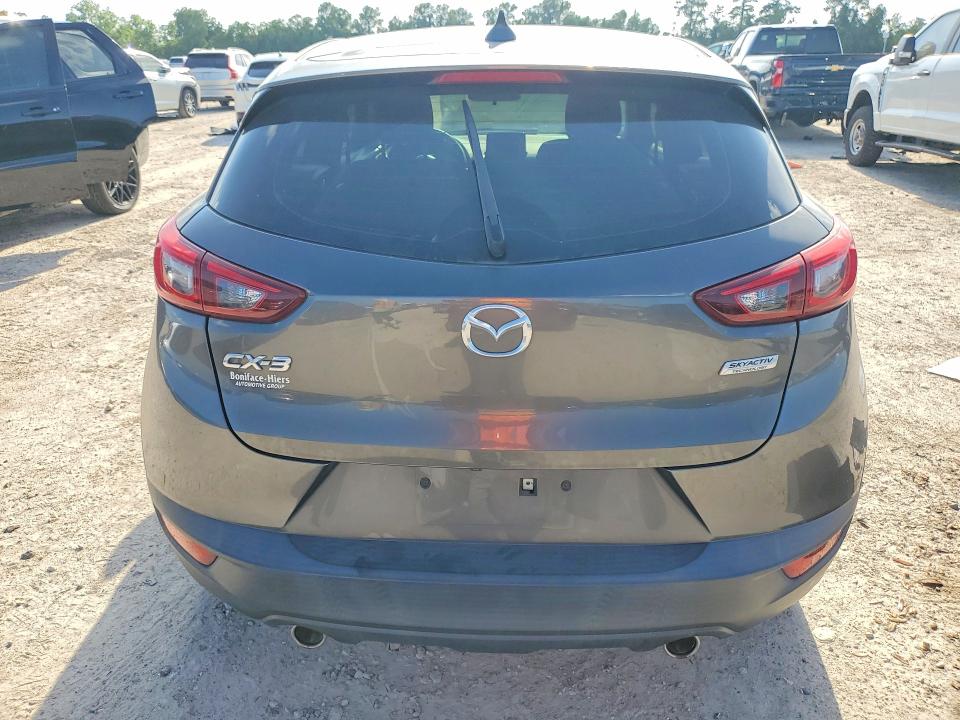 2019 Mazda Cx-3 VIN JM1DKDB75K1442282 COPART salvage auction — WATER/FLOOD, Tx - Salvage Title-Flood Damage, sold $550 on 2026-07-28 (photo 6)