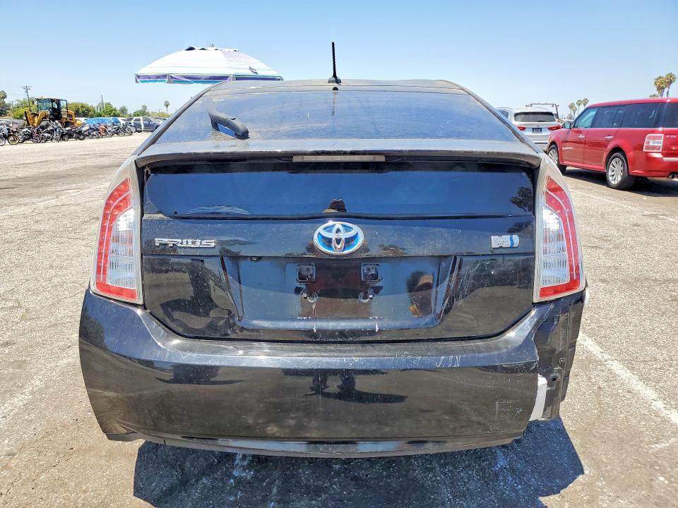 2012 Toyota Prius VIN JTDKN3DU0C1504765 COPART salvage auction — FRONT END, CA - SALVAGE CERTIFICATE, sold $775 on 2026-07-31 (photo 6)