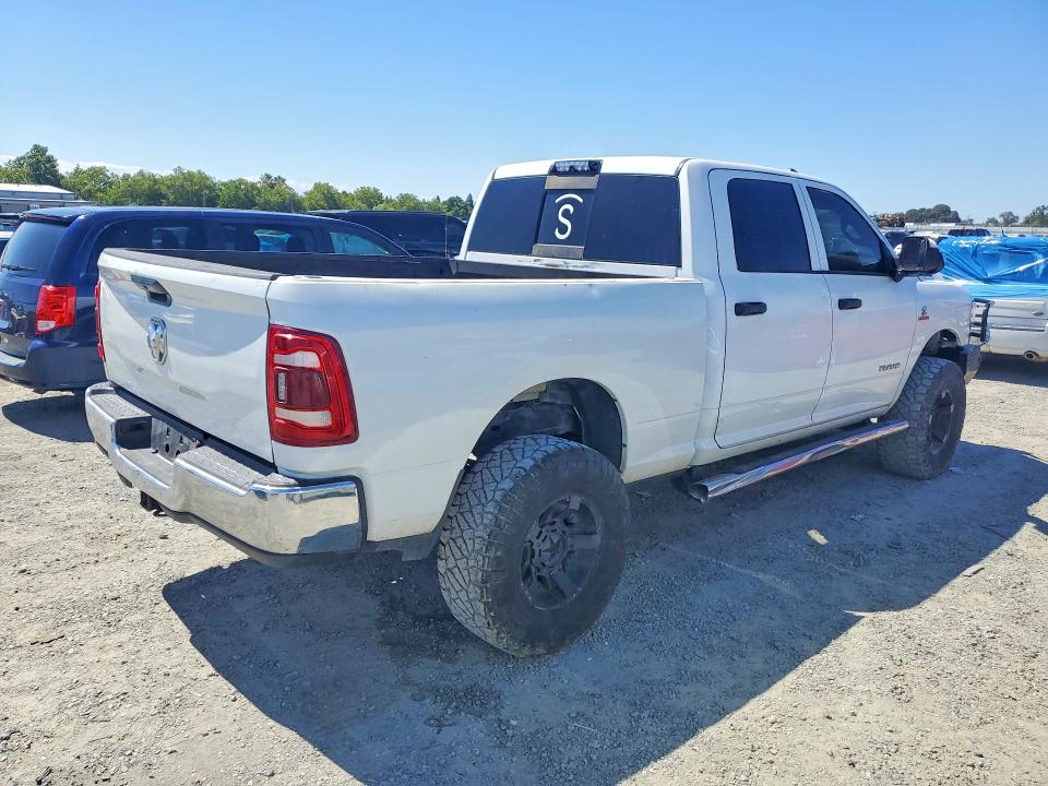 2021 Ram 2500 VIN 3C6UR5CL1MG525183 COPART salvage auction — MECHANICAL, Tx - Salvage Title-Flood Damage, sold $12,400 on 2026-07-02 (photo 3)