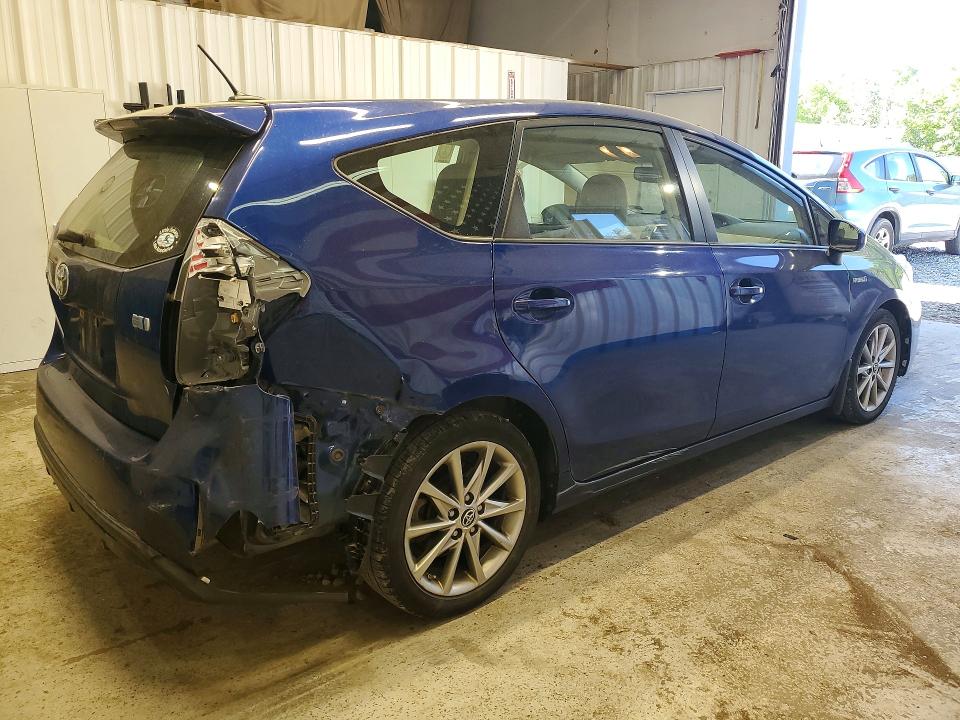 2017 Toyota Prius v VIN JTDZN3EU9HJ057826 COPART salvage auction — REAR END, Me - Cert Of Title-Salvage Collisio, sold $575 on 2026-07-23 (photo 3)