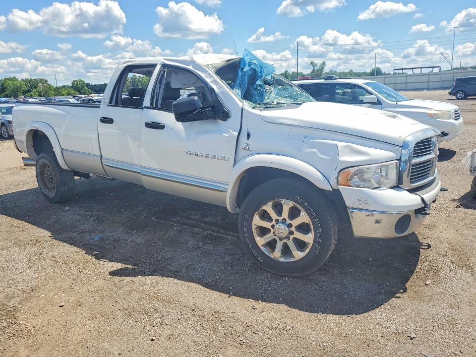2005 Dodge Ram 2500 VIN 3D7KS28C55G808379 COPART salvage auction — ROLLOVER, Ia - Cert Of Title-Salvage Title, sold $6,000 on 2026-07-08 (photo 4)