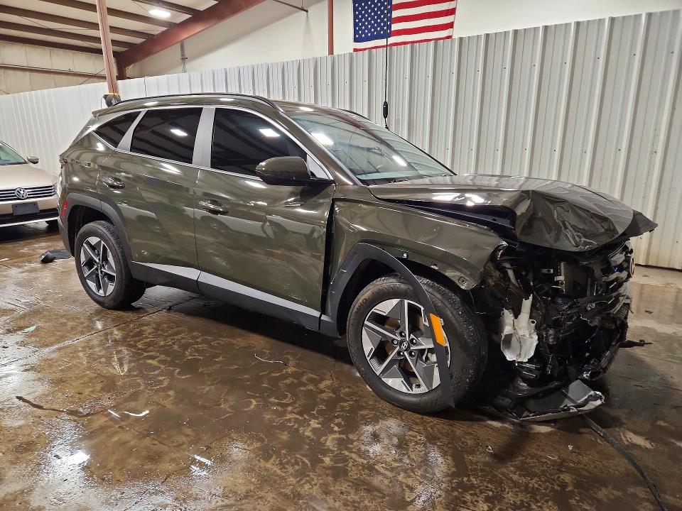 2025 Hyundai Tucson VIN 5NMJBCDE0SH453172 COPART salvage auction — FRONT END, Pa - Certificate Of Salvage, sold $7,200 on 2026-07-28 (photo 4)