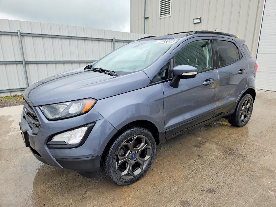2018 Ford Ecosport VIN MAJ6P1CL4JC187069 COPART salvage auction — MINOR DENT/SCRATCHES, On - Permit No Brand - Unfit (P), sold $150 on 2026-07-29 (photo 1)