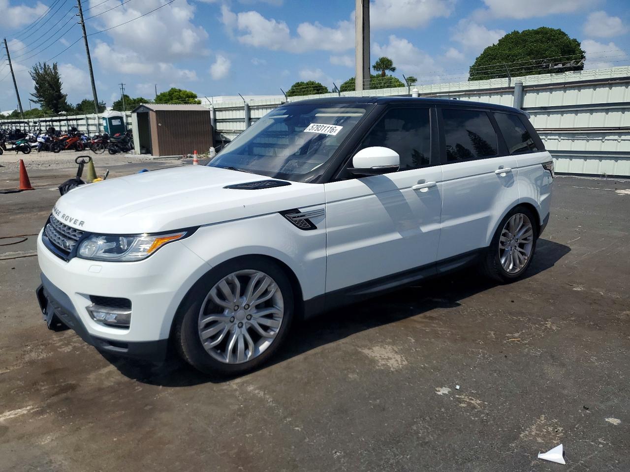 2016 Land Rover Range Rover Sport VIN SALWR2VF1GA637405 COPART salvage auction — Mechanical, FL - CERTIFICATE OF TITLE (P), sold $4,700 on 2026-07-01 (photo 1)