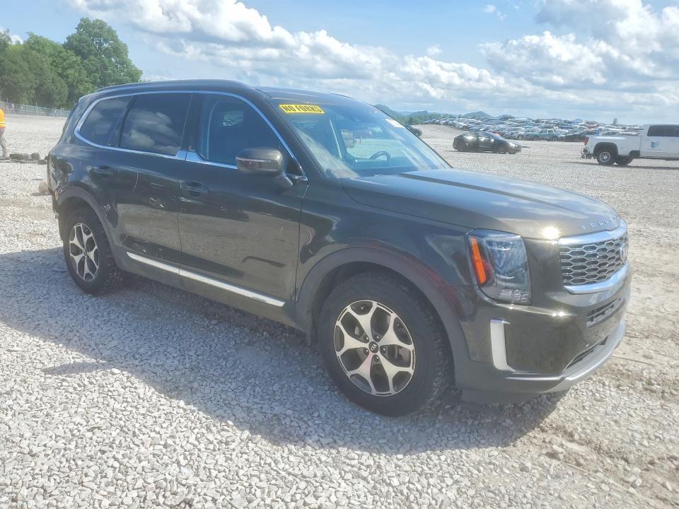 2020 Kia Telluride VIN 5XYP34HC1LG019554 COPART salvage auction — REAR END, Tn - Salvage Certificate, sold $175 on 2026-07-21 (photo 4)