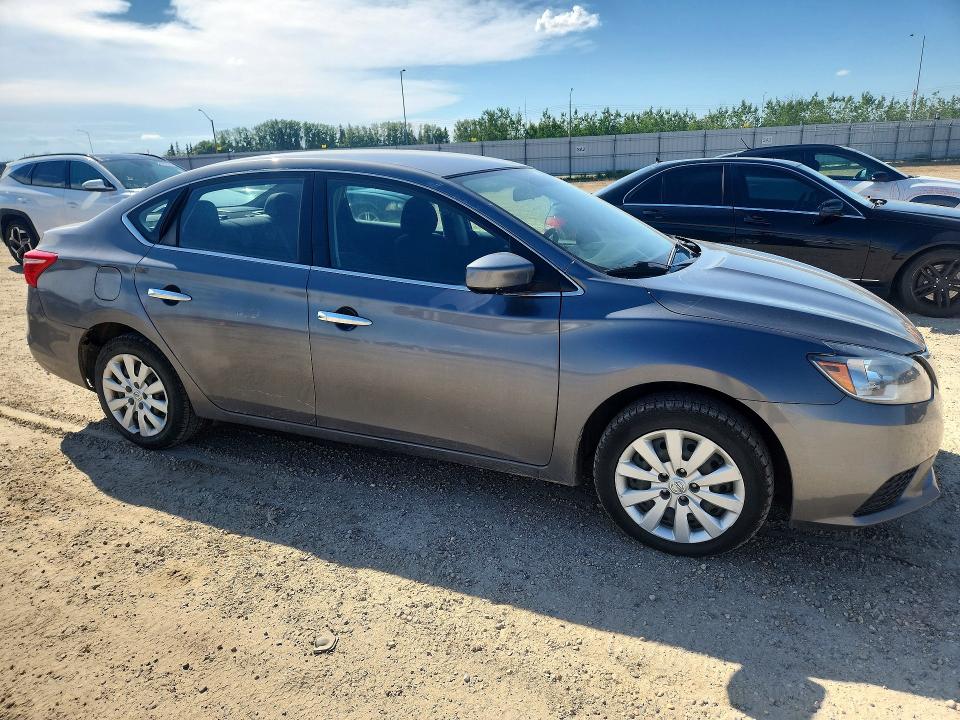 2017 Nissan Sentra VIN 3N1AB7AP1HL659001 COPART salvage auction — SIDE, Ab - Bos - Rebuilt, sold $2,100 on 2026-07-09 (photo 4)
