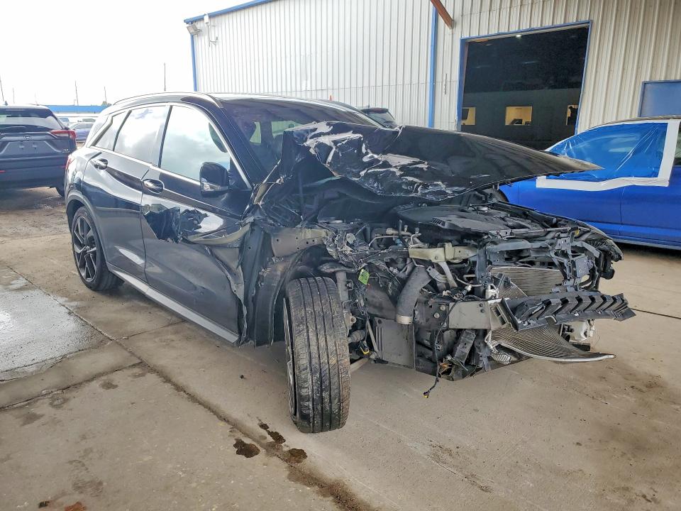 2019 Infiniti Qx50 VIN 3PCAJ5M12KF103507 COPART salvage auction — FRONT END, Tx - Certificate Of Title (P), sold $675 on 2026-07-23 (photo 4)