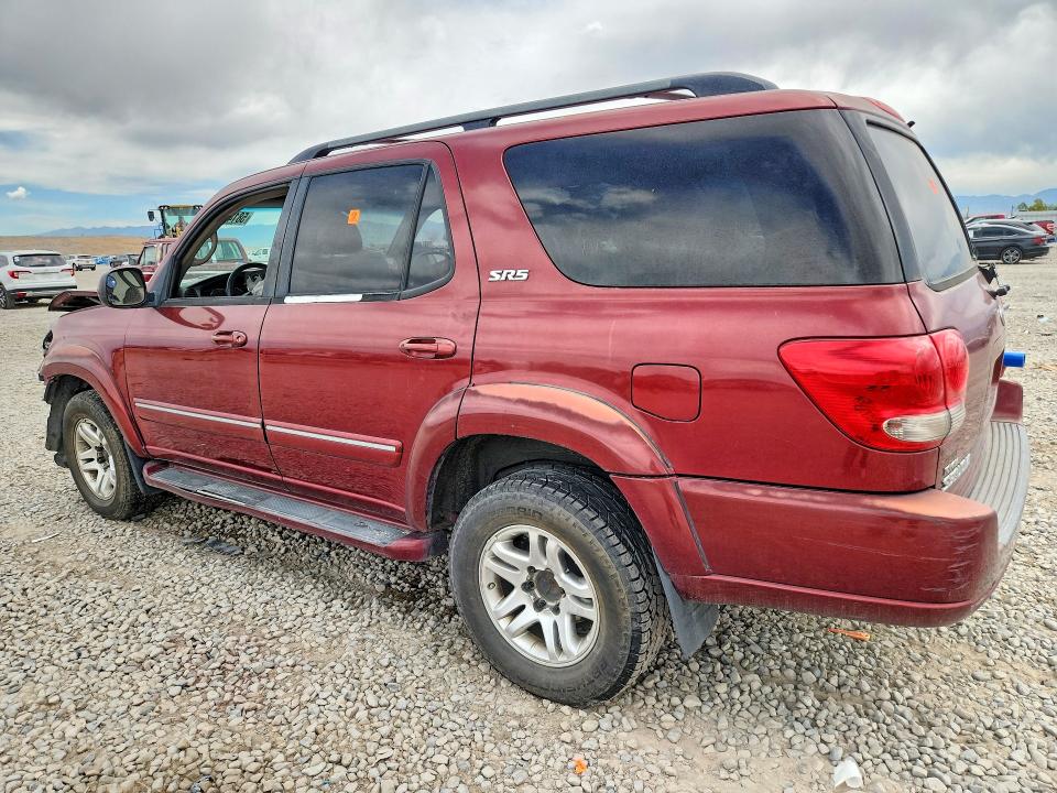 2006 Toyota Sequoia VIN 5TDBT44A76S266423 COPART salvage auction — FRONT END, UT - SALVAGE CERTIFICATE, sold $875 on 2026-07-17 (photo 2)