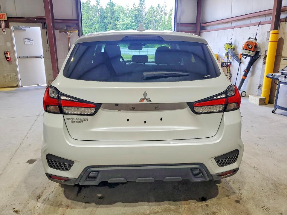 2024 Mitsubishi VIN JA4ARUAU8RU022816 COPART salvage auction — FRONT END, Ny - Mv-907A Salvage Certificate, sold $6,500 on 2026-07-27 (photo 6)