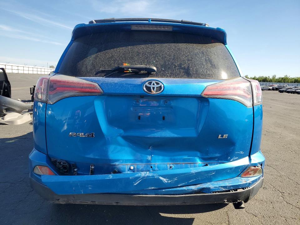 2016 Toyota Rav4 VIN JTMZFREVXGD091327 COPART salvage auction — FRONT END, CA - SALVAGE CERTIFICATE, sold $2,800 on 2026-07-27 (photo 6)
