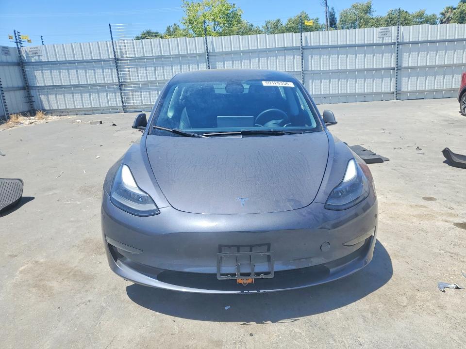 2023 Tesla Model 3 VIN 5YJ3E1EA5PF674663 COPART salvage auction — REAR END, Ca - Salvage Certificate, sold $10,700 on 2026-07-02 (photo 5)