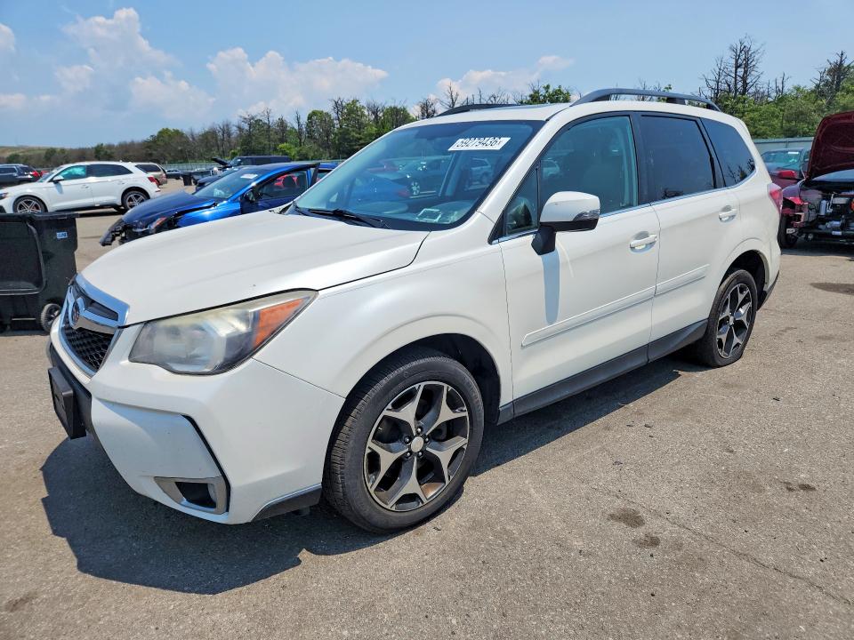 2014 Subaru Forester VIN JF2SJGMC7EH473343 COPART salvage auction — MINOR DENT/SCRATCHES, Ny - Certificate Of Title, sold $1,700 on 2026-07-06 (photo 1)