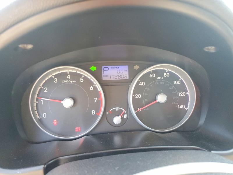 2010 Hyundai Accent VIN KMHCN4AC2AU419133 COPART salvage auction — MINOR DENT/SCRATCHES, Fl - Cert Of Title Slvg Rebuildable, sold $500 on 2026-07-09 (photo 9)