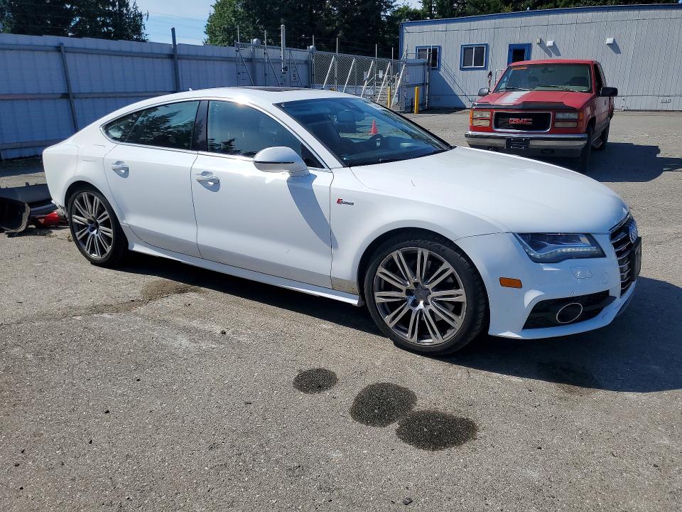 2012 Audi A7 VIN WAUSGAFCXCN006985 COPART salvage auction — REAR END, WA - BILL OF SALE, sold $3,950 on 2026-07-06 (photo 4)