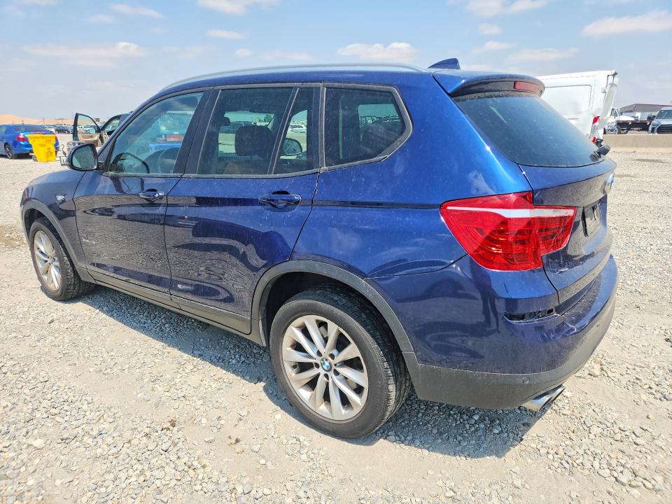 2015 BMW X3 VIN 5UXWX9C56F0D53340 COPART salvage auction — HAIL, Co - Certificate Of Title, sold $3,200 on 2026-07-14 (photo 2)