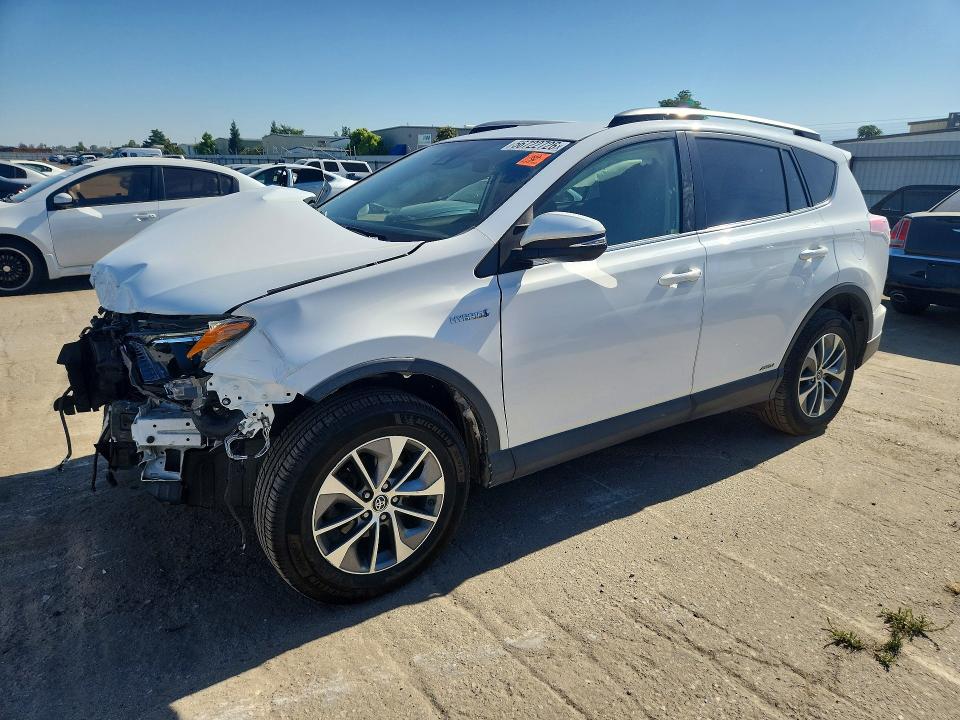 2018 Toyota Rav 4 VIN JTMRJREV8JD183560 COPART salvage auction — FRONT END, Ca - Salvage Certificate, sold $3,150 on 2026-07-17 (photo 1)
