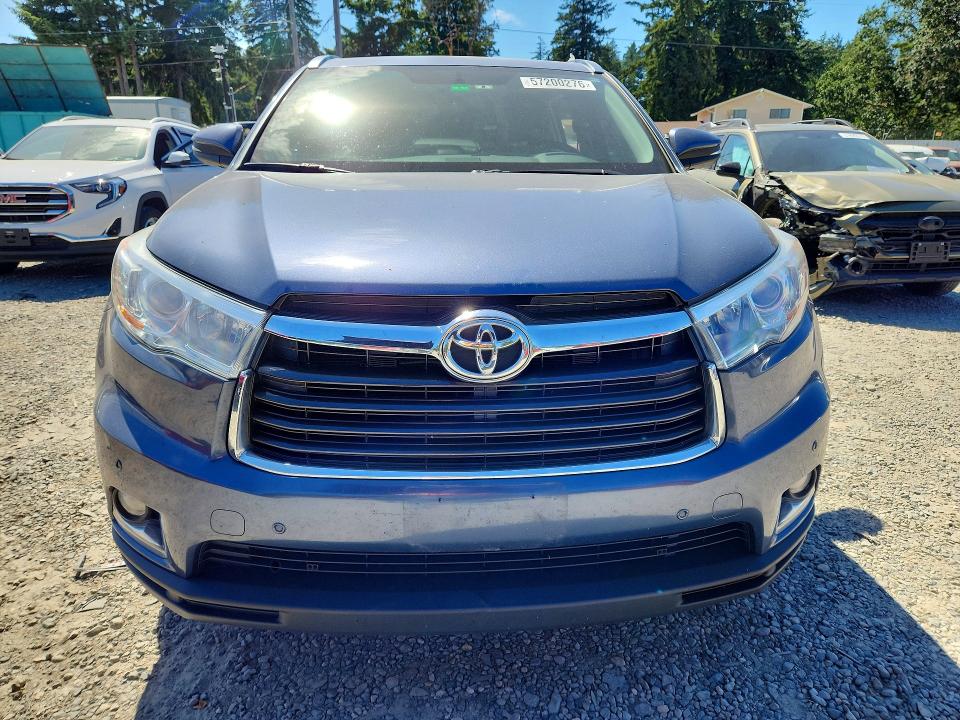 2016 Toyota Highlander VIN 5TDYKRFH8GS180771 COPART salvage auction — SIDE, Wa - Bill Of Sale, sold $7,400 on 2026-07-07 (photo 5)